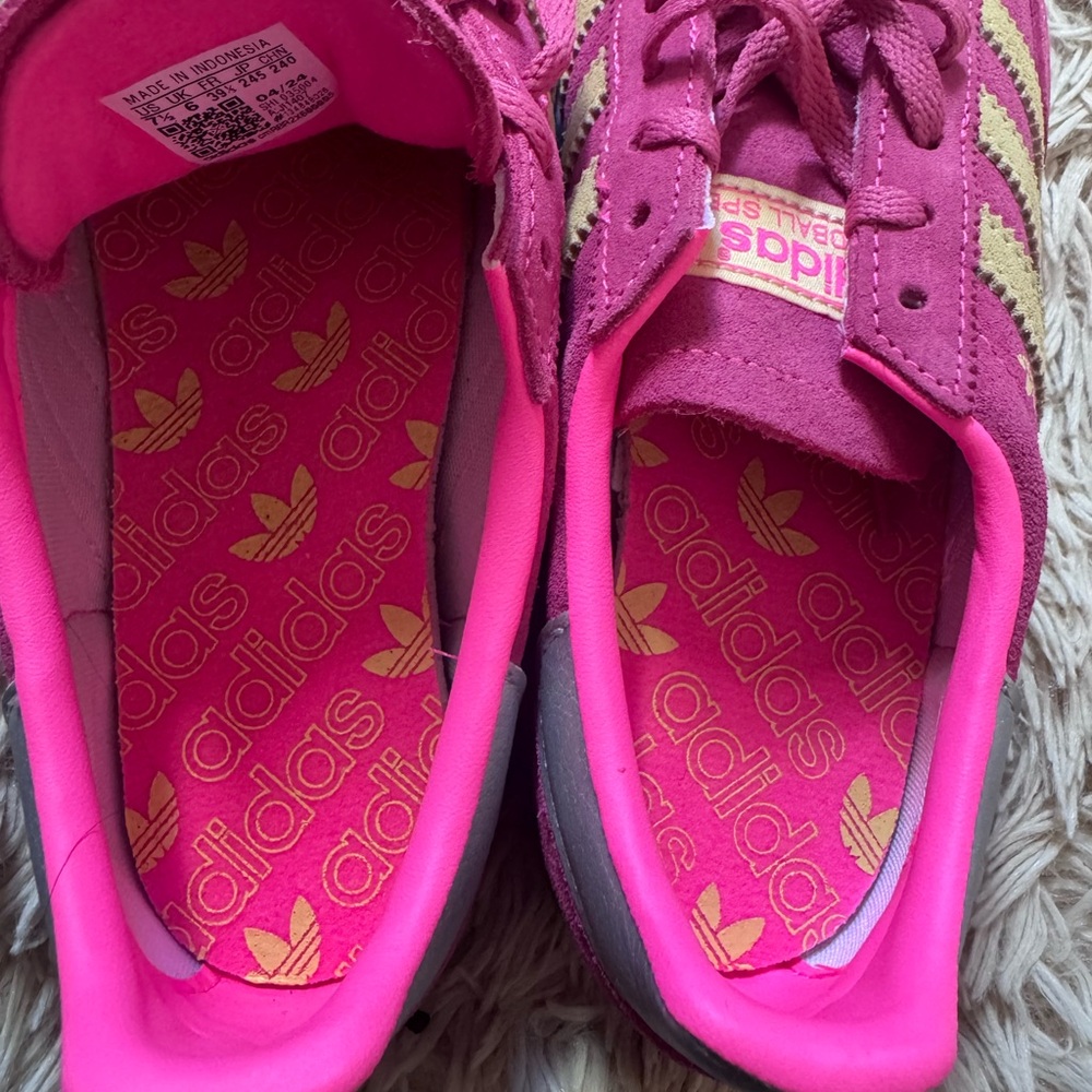 Adidas Fuchsia Handball Spezial Sneakers - Picture 6 of 6